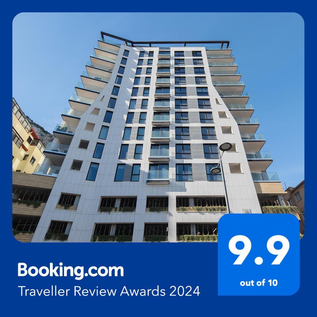 Brand New Luxury 1 Bed 2 Bath Apartment - Spa & Pool Gibraltar Eksteriør bilde